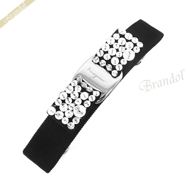 フェラガモ Ferragamo レディース バレッタ ヴァラリボン クリスタル  