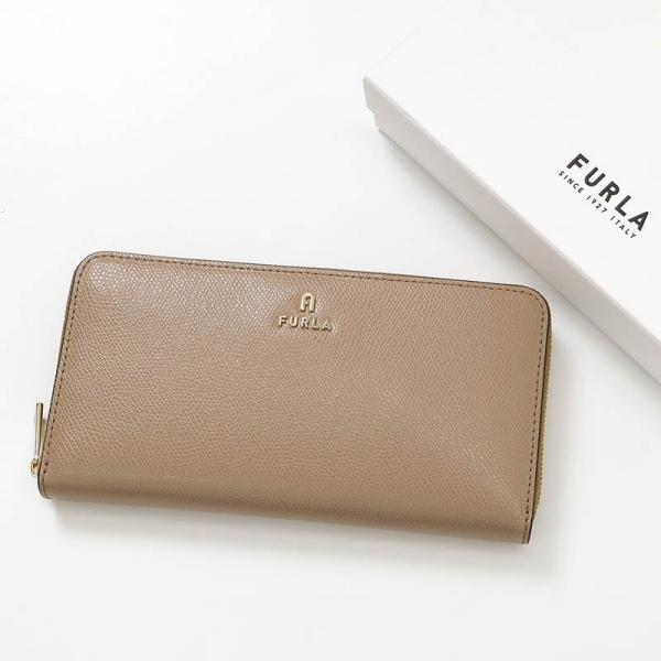 FURLA フルラ 長財布ラウンドファスナー WP00322 ARE000 1257S FURLA CAMELIA レディース ベージュ FURLA（フルラ） 財布 ラウンドファスナー 長財布 レディース CAMELIA