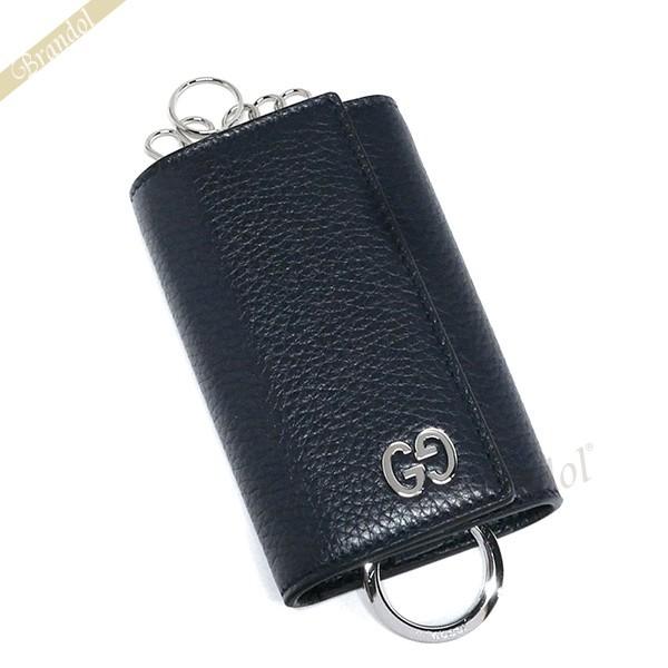 グッチ Gucci メンズ キーケース レザー ネイビー m0n 4009 Gu m0n 4009 Brandol Style 通販 Yahoo ショッピング