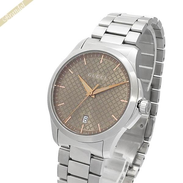 P6倍_10日10:59迄》グッチ GUCCI 腕時計 メンズ Gタイムレス 40mm 