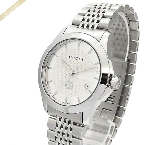 Gucci G-Timeless 腕時計 ホワイト G-Timeless ＼超P祭 point最大17倍／ 【OUTLET】 グッチ GUCCI メンズ