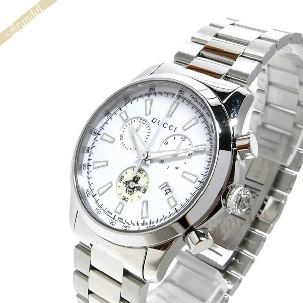 GUCCI Gタイムレス クロノグラフ YA126472 クォーツ GUCCI グッチ 腕時計 メンズ Gタイムレス クロノグラフ 38mm