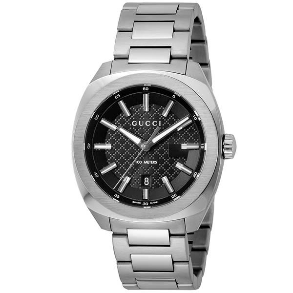 GUCCI グッチ 腕時計 メンズ GG2570 ロゴ 40mm ブラック