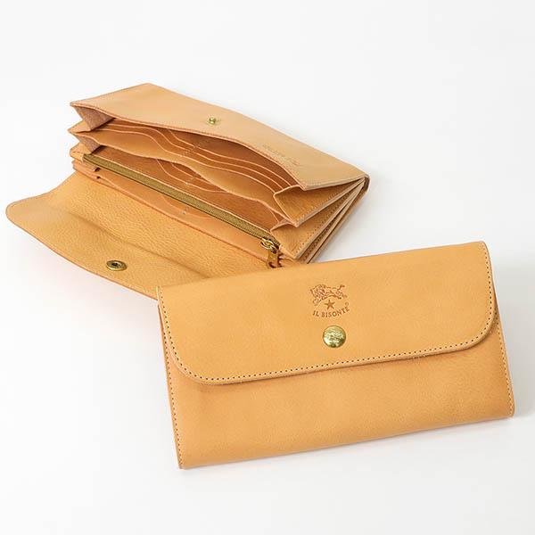 店内全品 P5倍 イルビゾンテ Il Bisonte 長財布 メンズ レディース 本革 レザー 各色 Scw0 Ib Scw0 Brandol Style 通販 Yahoo ショッピング