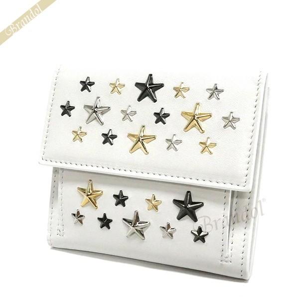 JIMMY CHOO ジミーチュウ レディース 二つ折り財布 スター