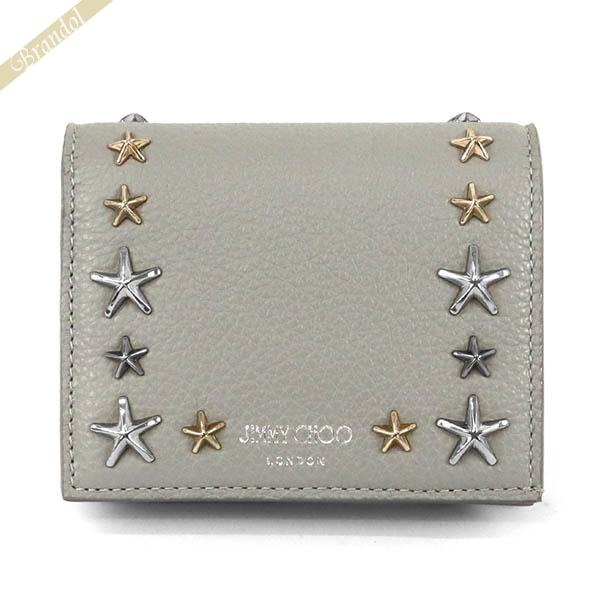 ⭐️新品未使用⭐️　ジミーチュウ　HANNE　スタースタッズ　ミニウォレット Amazon | [Jimmy Choo] [ジミーチュウ] 財布 二つ折り HANNE スター