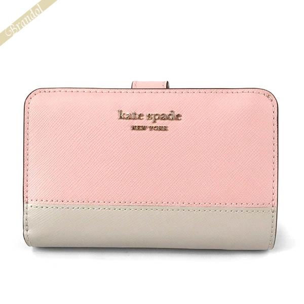 kate spade NEW YORK 《P6倍_18日23:59迄》ケイトスペード 二つ折り 