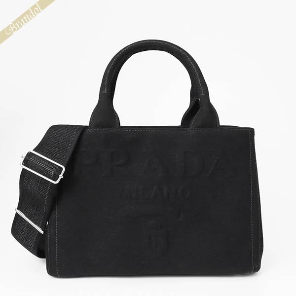 PRADA プラダ ショルダーバッグ レディース コットンキャンバス PRADA プラダ ショルダーバッグ レディース コットンキャンバス