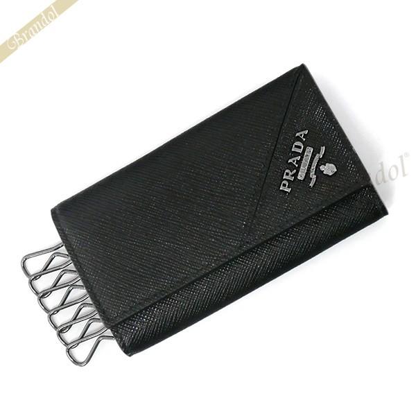 PRADA 《5%OFFクーポン対象》プラダ キーケース メンズ レザー 6 PRADA 《5%OFFクーポン対象》プラダ キーケース メンズ レザー 6