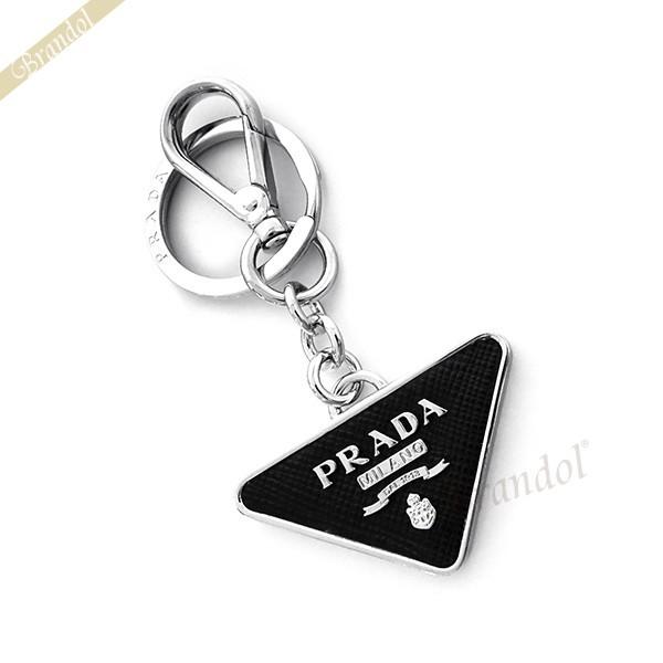 プラダ Prada メンズ レディース キーリング 三角ロゴ メタル キーホルダー ブラック 2pp080 053 F0002 Pr 2pp080 053 F0002 Brandol Style 通販 Yahoo ショッピング