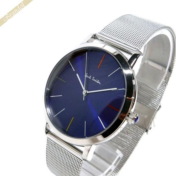 最大800円クーポン ポールスミス Paul Smith メンズ腕時計 Ma 40mm ネイビーブルー シルバー P Ps P Brandol Style 通販 Yahoo ショッピング