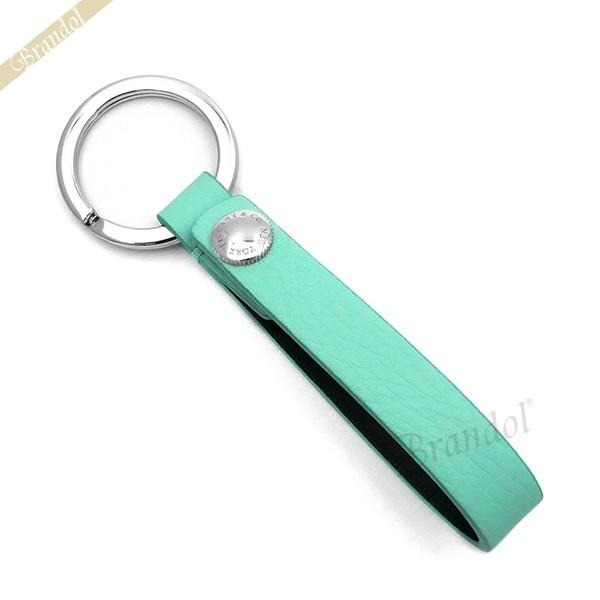 P2倍 クーポン配布 ティファニー Tiffany キーリング スナップ ループ レザー キーホルダー ティファニーブルー Ti Brandol Style 通販 Yahoo ショッピング