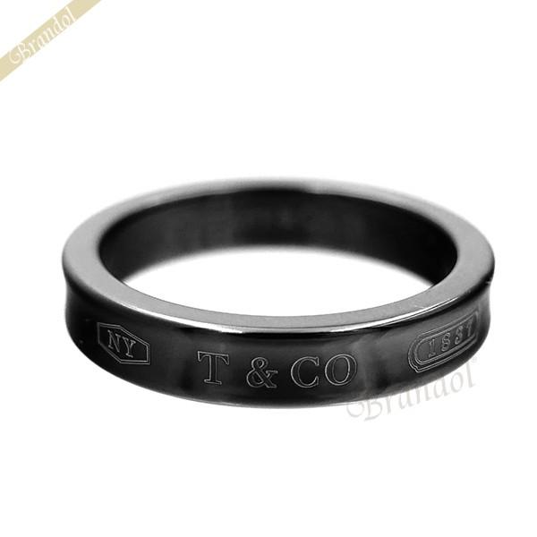 ティファニー Tiffany メンズ レディース リング 17 ナローリング チタニウム ブラック系 Ss18 Ti Ss18 Brandol Style 通販 Yahoo ショッピング
