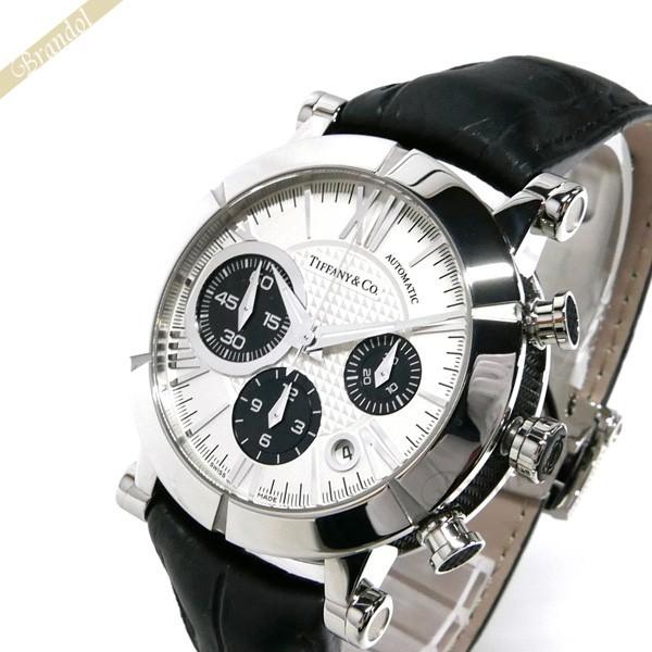 ティファニー Tiffany メンズ腕時計 アトラス ジェント オート クロノ 42mm シルバー ブラック Z1000 12a21a71a Ti Z1000 12a21a 71a Brandol Style 通販 Yahoo ショッピング
