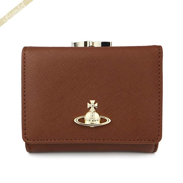 ヴィヴィアンウエストウッド Vivienne Westwood 三つ折り財布 がま口 