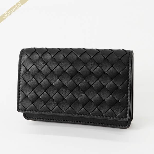 BOTTEGA VENETA（ボッテガ・ヴェネタ） 名刺入れ イントレチャート 革