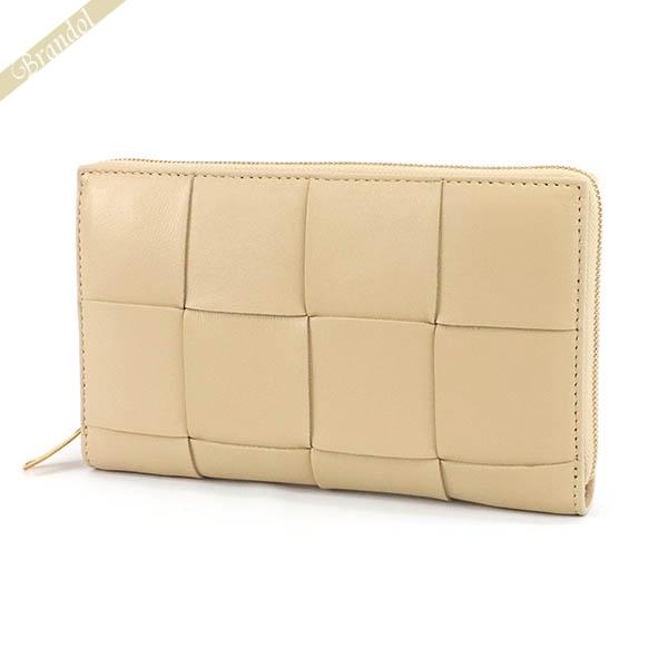 ボッテガヴェネタ 長財布 BOTTEGA VENETA 財布 ラウンドファスナー 