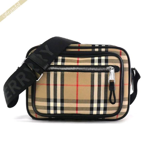 《店内全品_P6倍》バーバリー ショルダーバッグ BURBERRY メンズ レディース ヴィンテージチェック クロスボディバッグ ベージュ系 8010152 《店内全品_P6倍》バーバリー ショルダーバッグ BURBERRY メンズ レディース ヴィンテージチェック クロスボディバッグ ベージュ系 8010152