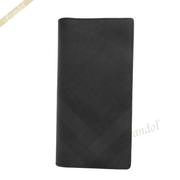 最大2500円クーポン バーバリー 長財布 Burberry メンズ ロンドンチェック ダークチャコール Bu Brandol 通販 Yahoo ショッピング