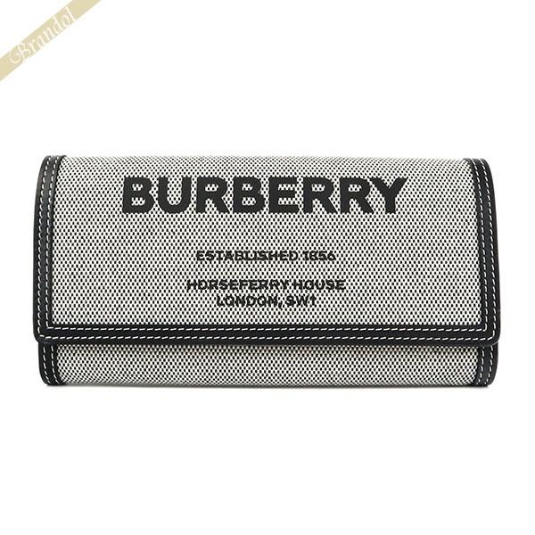 BURBERRY バーバリー 長財布 財布 レディース ホースフェリー