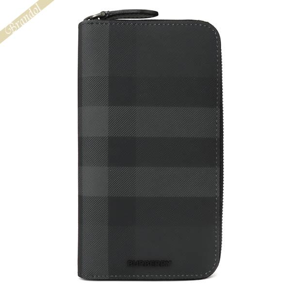 BURBERRY バーバリー 財布 ラウンドファスナー 長財布 メンズ BURBERRY バーバリー 財布 ラウンドファスナー 長財布 メンズ