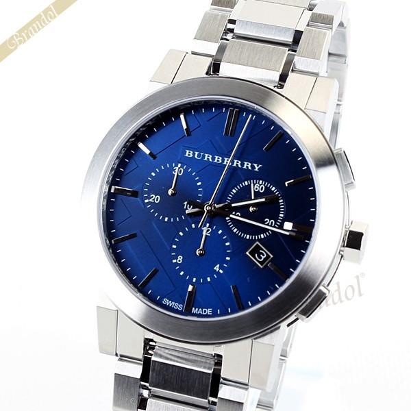 最大23 クーポン バーバリー 腕時計 Burberry メンズ The City シティ 42mm クロノグラフ ブルー Bu9363 Bu Bu9363 Brandol 通販 Yahoo ショッピング