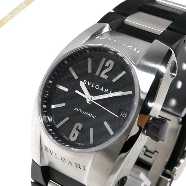 ポイント最大12 5倍 ブルガリ 腕時計 Bvlgari メンズ エルゴン 自動巻き 35mm ブラック シルバー Eg35bsvd Bv Eg35bsvd Brandol 通販 Yahoo ショッピング