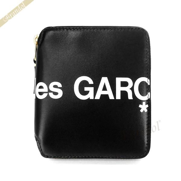 ポイント7倍》コムデギャルソン 二つ折り財布 COMME des GARCONS ロゴ
