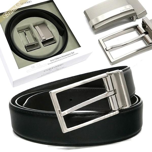 カルバンクライン ベルト Calvin Klein メンズ リバーシブル レザー 替えバックル フリーサイズ ブラック ブラウン Black Brown Ck Brandol 通販 Yahoo ショッピング
