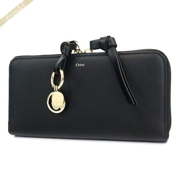クロエ CHLOE アルファベット CHC21WP941F57 001 ブラック