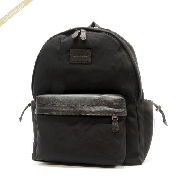 最大1500円クーポン コーチ Coach メンズ リュックサック キャンパス バックパック ナイロン ブラック Qb Bk Co Qb Bk Brandol 通販 Yahoo ショッピング