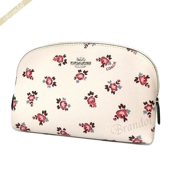 最大1500円クーポン コーチ Coach ポーチ 花柄 コスメポーチ ホワイト系 F Svneo Co F Svneo Brandol 通販 Yahoo ショッピング
