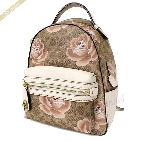 3 Offクーポン コーチ Coach レディース Coach リュックサック シグネチャー ローズ ミニリュック 花柄 ベージュ系 F30954 B4nq5 Co F30954 B4nq5 Brandol 通販 Yahoo ショッピング