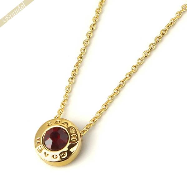 COACH コーチ ネックレス レディース ロゴ サークル クリスタル