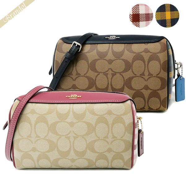 コーチ ショルダーバッグ COACH レディース シグネチャー チェック 各色 F76630◇