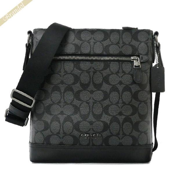 コーチ Coach メンズ レディース ショルダーバッグ シグネチャー コーティングキャンバス 縦型 ブラック系 F79053 Qbmi5 Co F79053 Qbmi5 Brandol 通販 Yahoo ショッピング