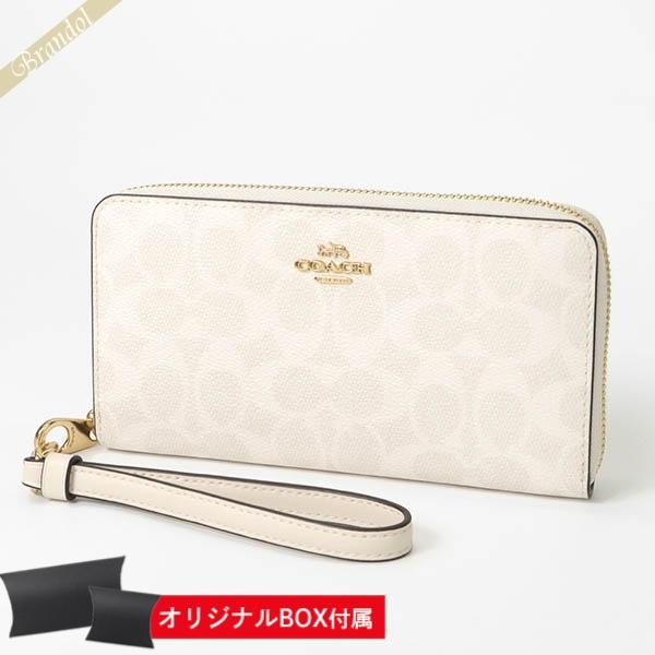 COACH コーチ ラウンドファスナー長財布 シグネチャー COACH コーチ ラウンドファスナー長財布 シグネチャー