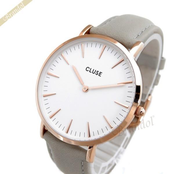 倍 倍 ストアp 5 クルース 腕時計 Cluse メンズ レディース La Boheme ラ ボエーム ローズゴールド 38mm ホワイト グレー Cl Cs Cl Brandol 通販 Yahoo ショッピング