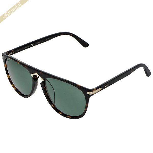Cartier 《P6倍_4日10:59迄》カルティエ サングラス ウェリントン型 