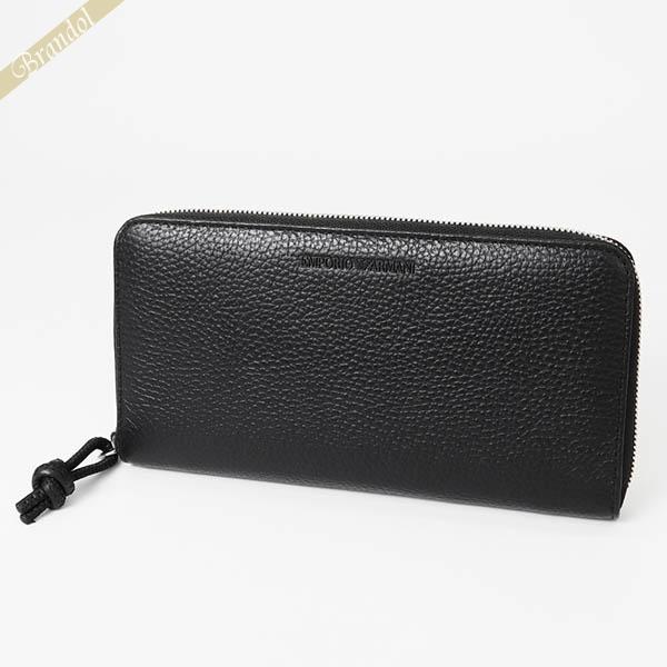 EMPORIO ARMANI エンポリオアルマーニ ラウンドファスナー長財布 