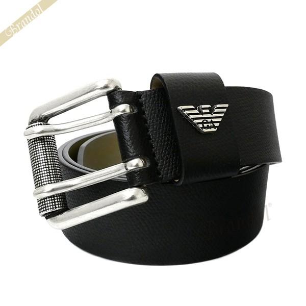 最大1100円クーポン エンポリオアルマーニ Emporio Armani メンズ レザーベルト ブラック Y4s079 Yaq2g Ea Y4s079 Yaq2g Brandol 通販 Yahoo ショッピング