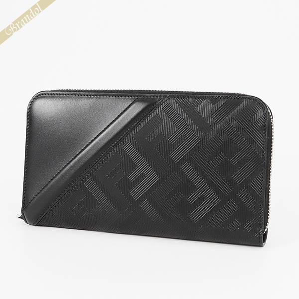FENDI 《P6倍_25日23:59迄》フェンディ ラウンドファスナー長 FENDI 《P6倍_25日23:59迄》フェンディ ラウンドファスナー長