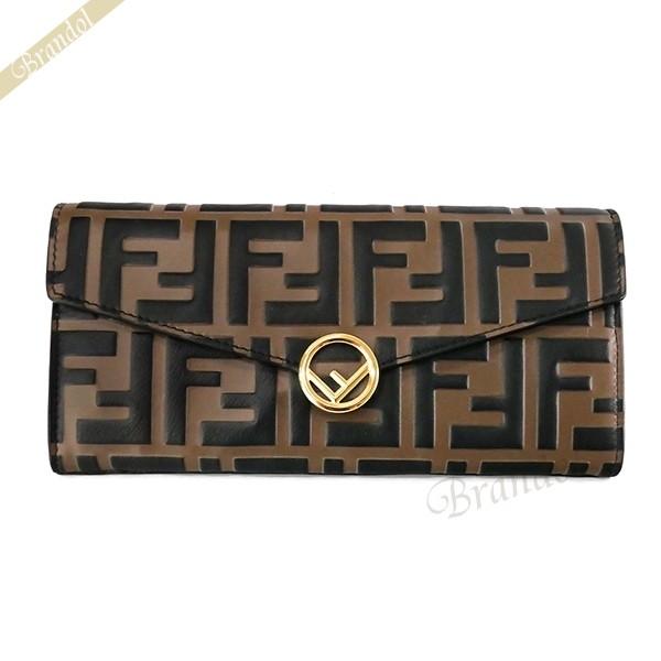 フェンディ 8M0251 ズッカ柄財布 レディース