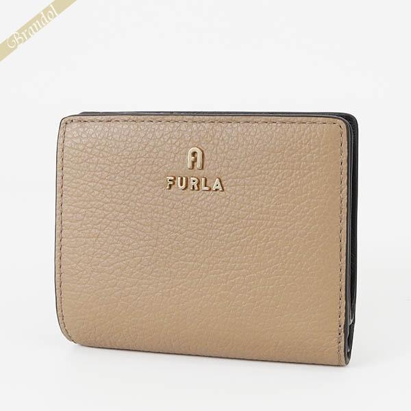 FURLA 《クーポン配布中》フルラ 二つ折り財布 レザー スクエア FURLA 《クーポン配布中》フルラ 二つ折り財布 レザー スクエア