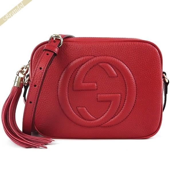 GUCCI ソーホーレザー スモール ディスコバッグ