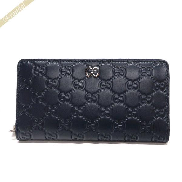 GUCCI グッチ 長財布 財布 メンズ ラウンドファスナー