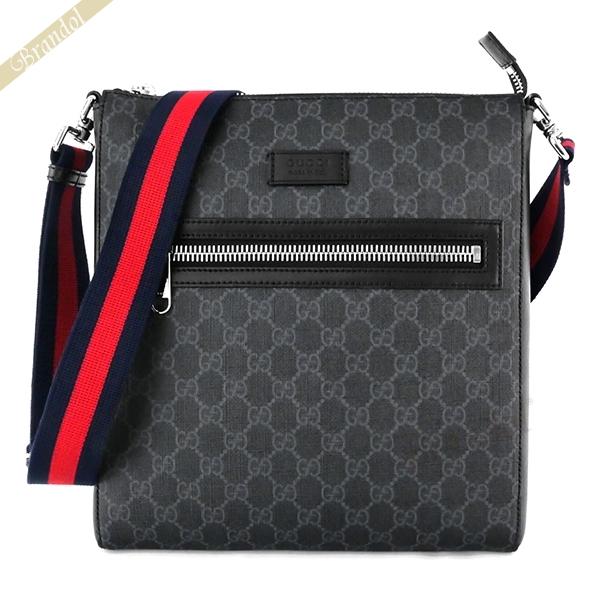 倍 倍 ストアp 5 グッチ ショルダーバッグ Gucci メンズ レディース Ggスプリーム メッセンジャーバッグ ブラック系 K5rln 1095 Gu K5rln 1095 Brandol 通販 Yahoo ショッピング