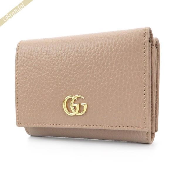 GUCCI グッチ 三つ折り財布 財布 レディース プチ マーモント GUCCI グッチ 三つ折り財布 財布 レディース プチ マーモント