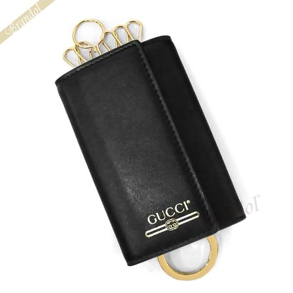 GUCCI グッチ キーケース メンズ ヴィンテージ ロゴ プリント GUCCI グッチ キーケース メンズ ヴィンテージ ロゴ プリント
