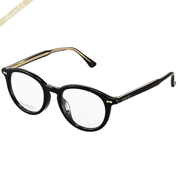 グッチ メガネフレーム Gucci レディース ボストン型 セルフレーム ブラック Gg0192oa 001 Gu Gg0192oa 001 Brandol 通販 Yahoo ショッピング